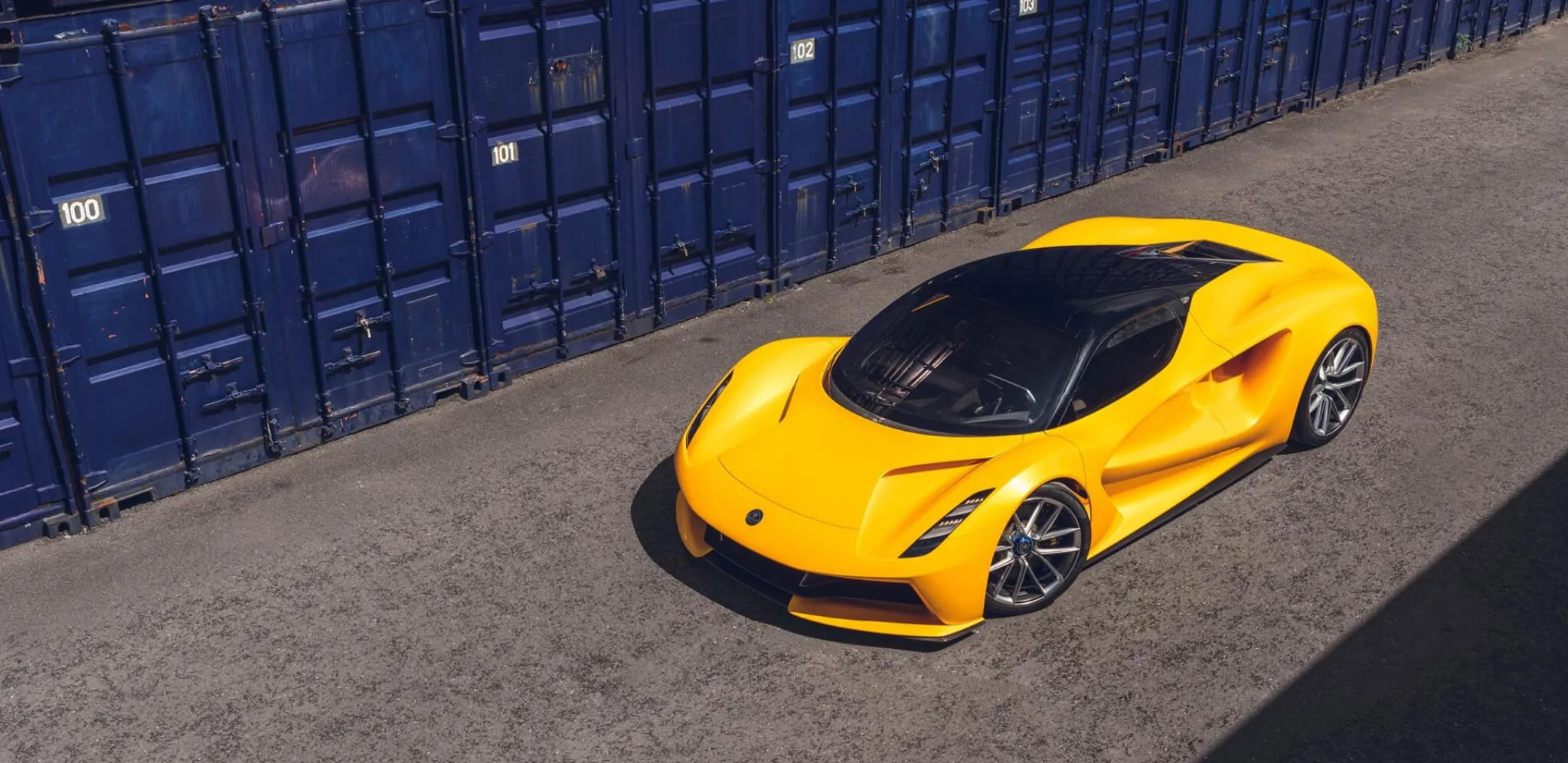 Lotus Evija Top View
